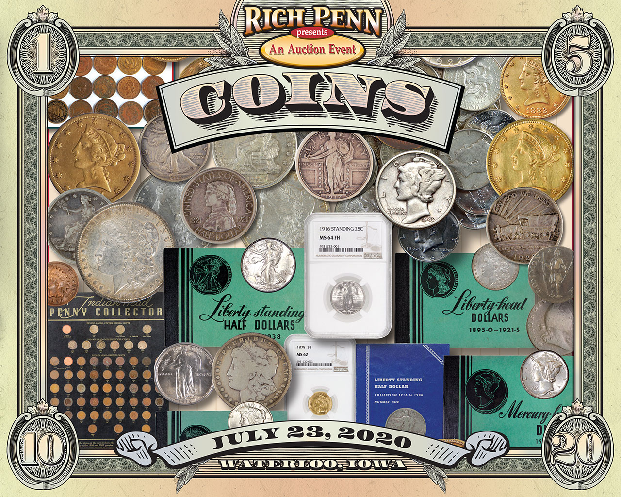 Coin Auction July 2020 Image