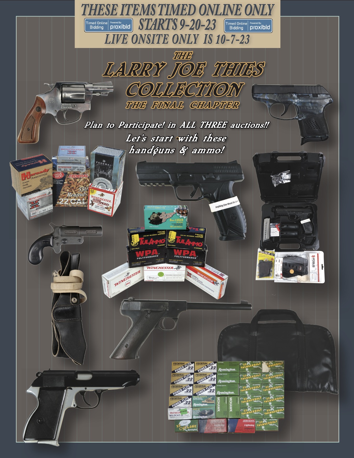 October 23' Auction Details